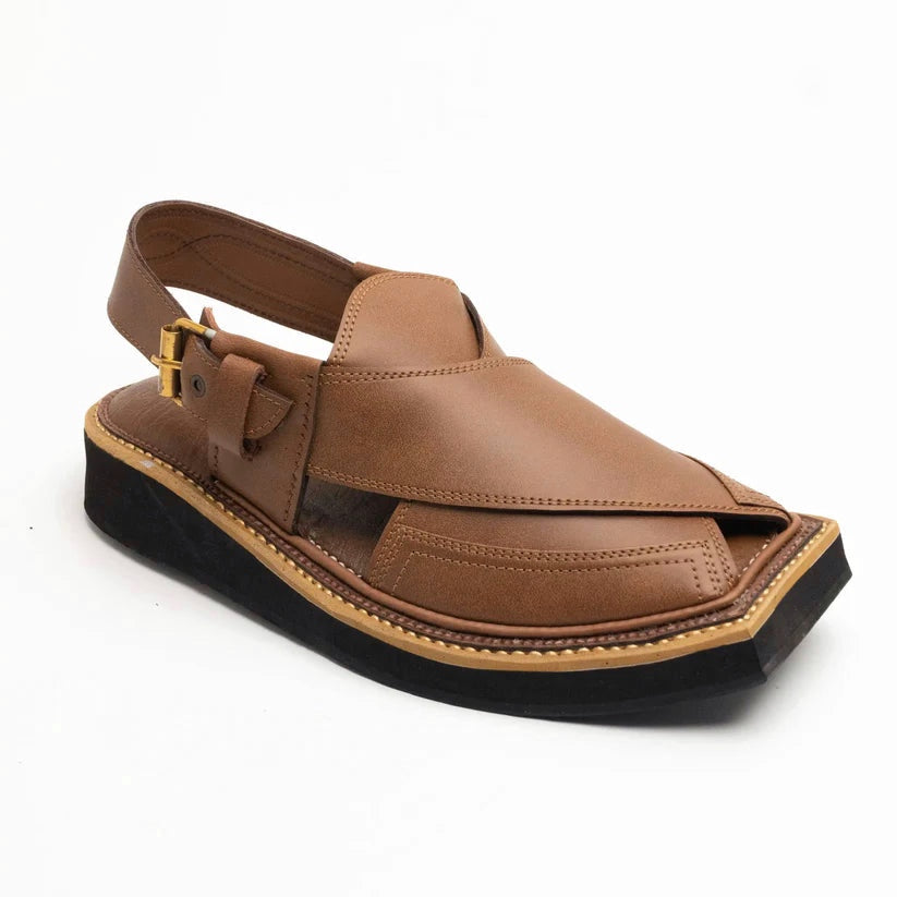 WALNUT BROWN Kaptaan Chappal(KN-109)