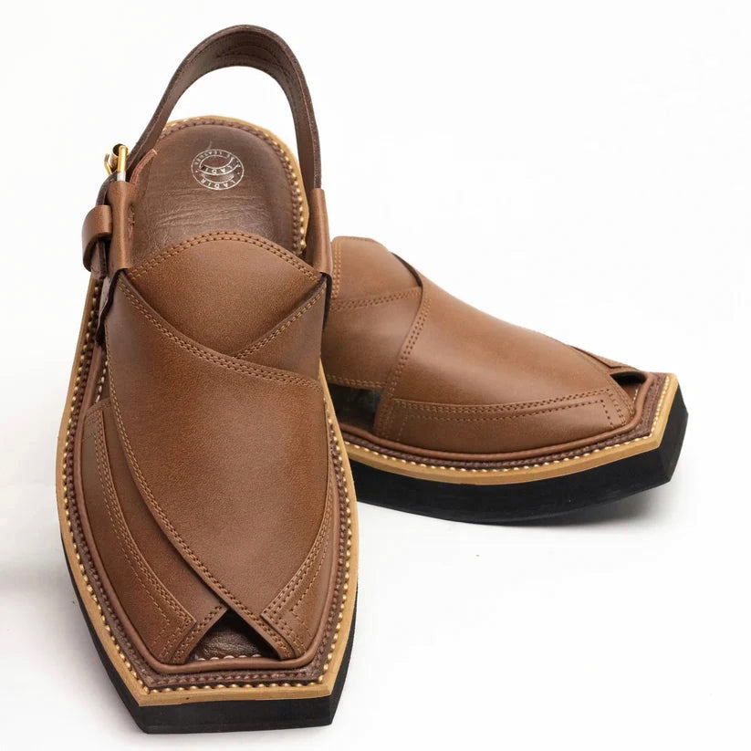 WALNUT BROWN Kaptaan Chappal(KN-109)