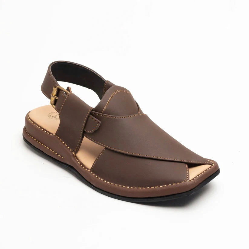 SMOKEY BROWN ZALMI Chappal (XLS)