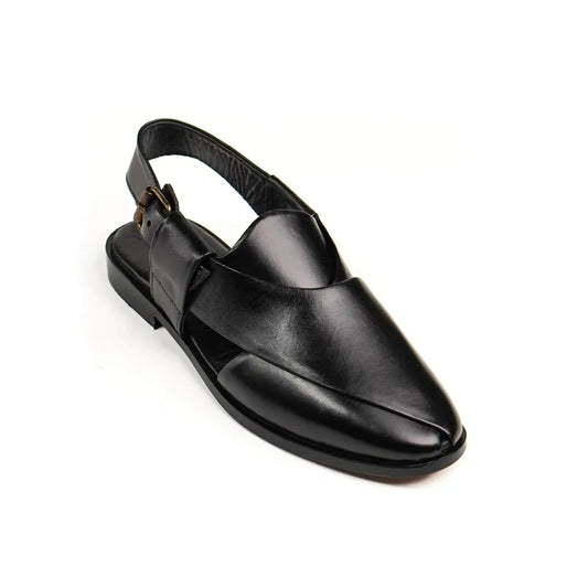 NOVA BLACK Peshawari chappal